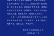 紫微网站重庆一司机因持续鸣笛引发争执 强行驶离致1人死亡4人受伤